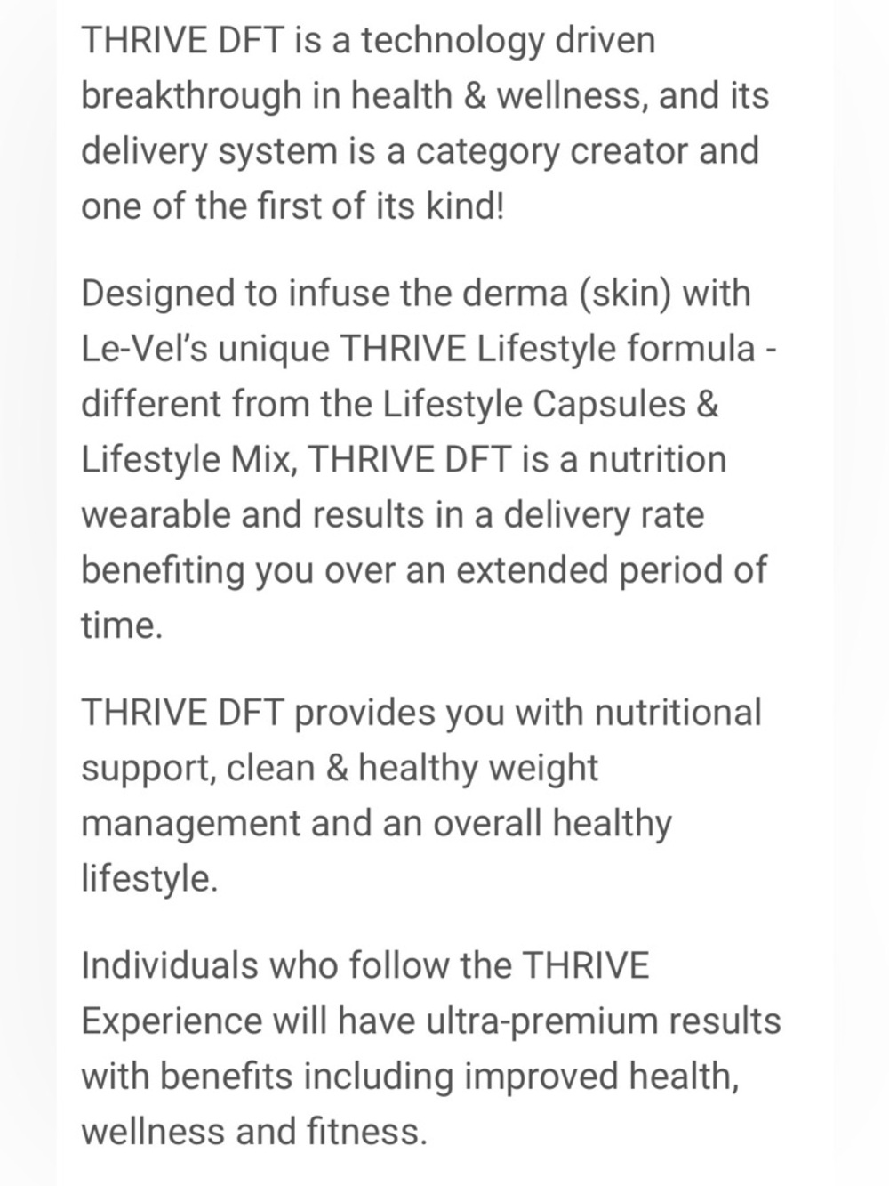 Le-Vel Thrive Derma Fusion Technology (DFT) Wearables (Multiple available) - Picture 5 of 5